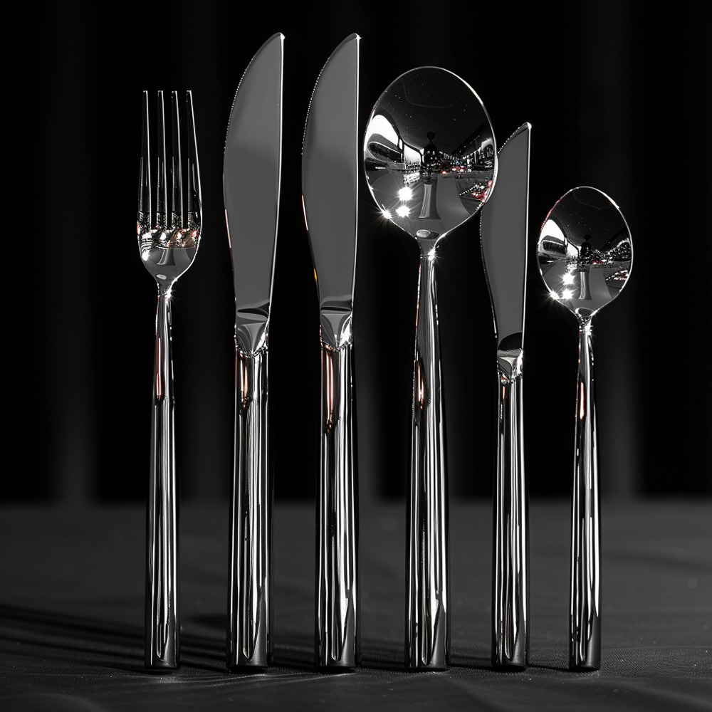 gold cutlery
